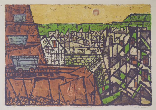 Max Kahn Lithograph