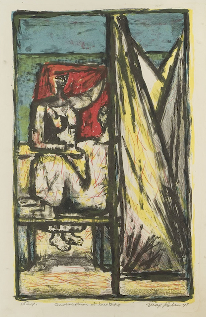Max Kahn Lithograph