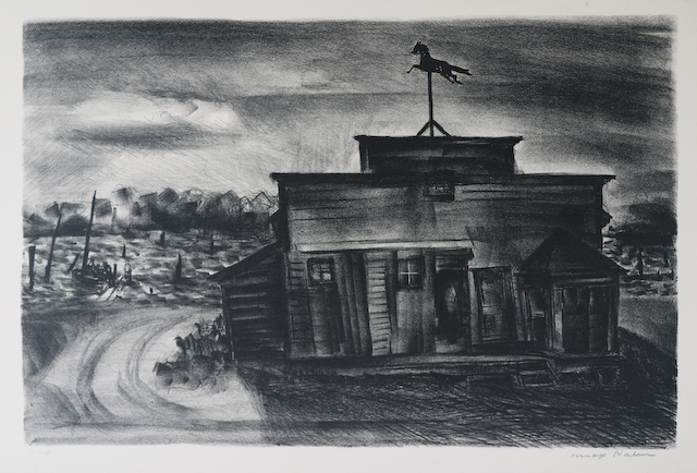 Max Kahn Lithograph