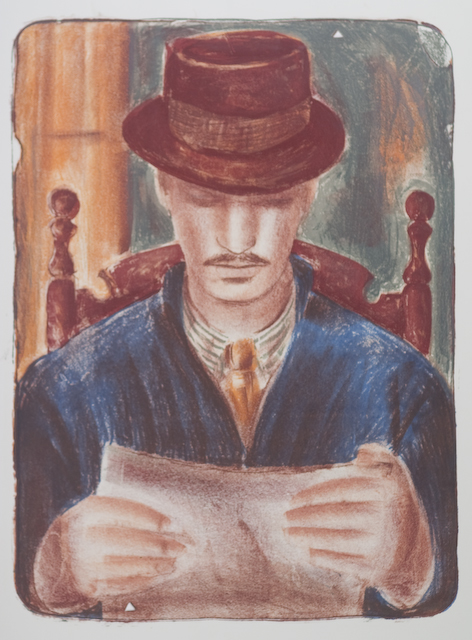 Max Kahn Lithograph