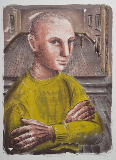 Max Kahn Lithograph