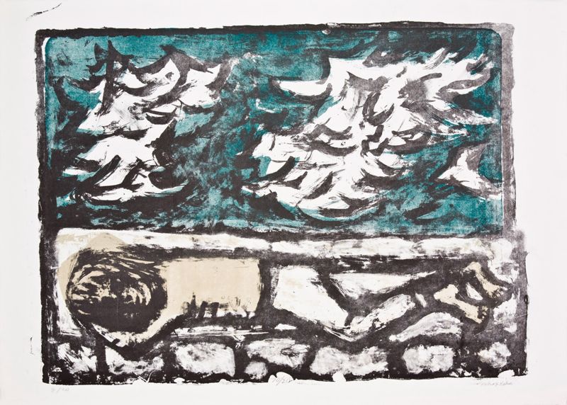 Max Kahn Lithograph