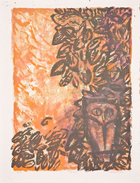 Max Kahn Lithograph