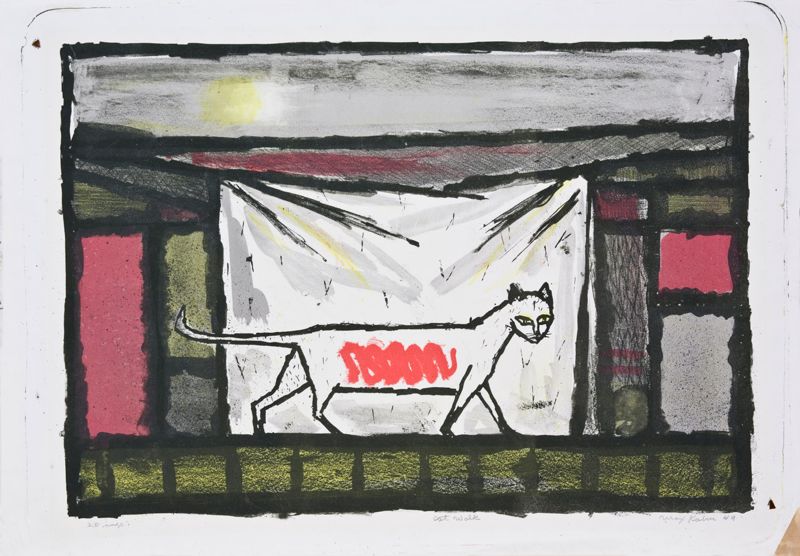 Max Kahn Lithograph