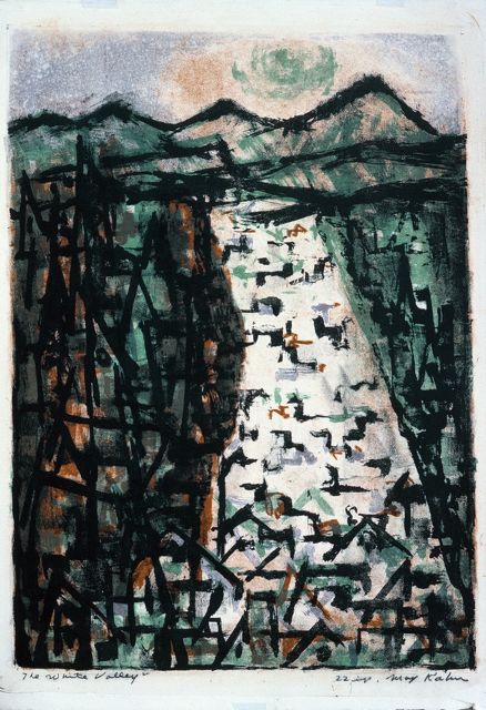 Max Kahn Lithograph