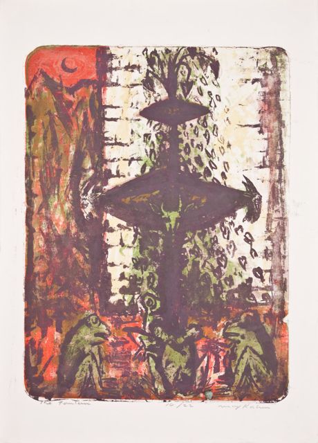 Max Kahn Lithograph