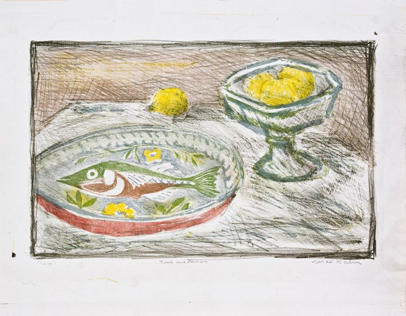 Max Kahn Lithograph