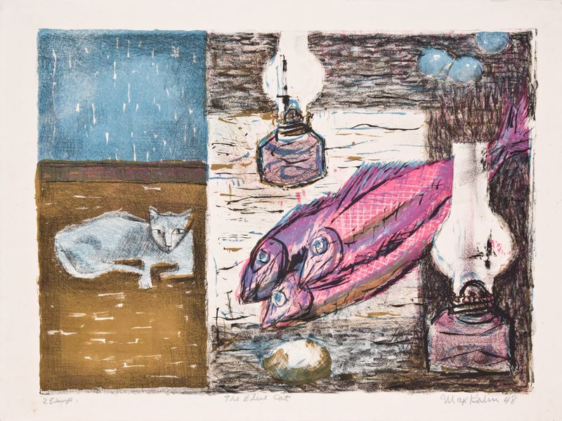 Max Kahn Lithograph
