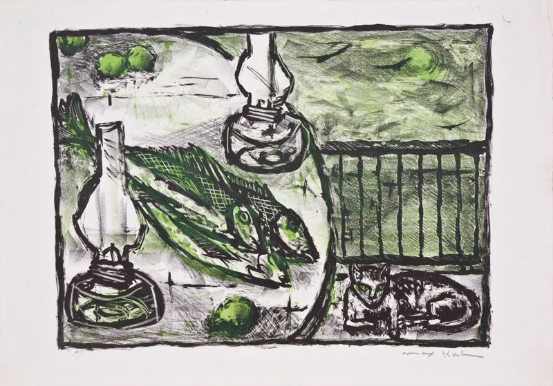Max Kahn Lithograph