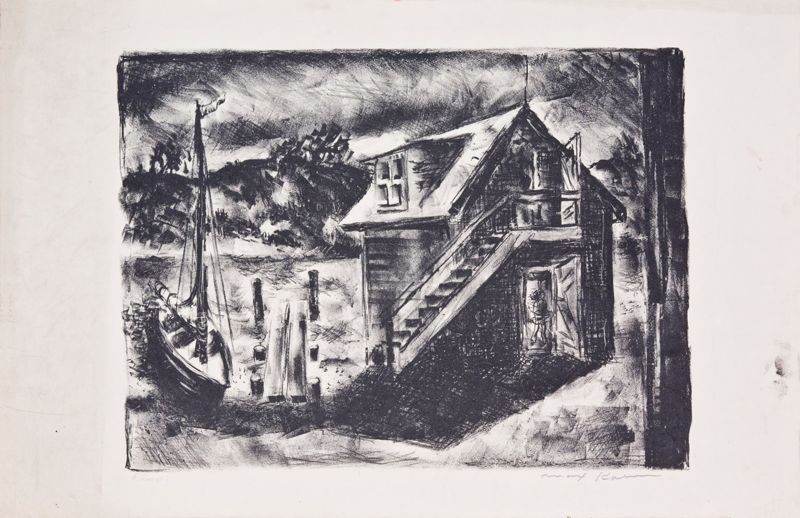 Max Kahn Lithograph