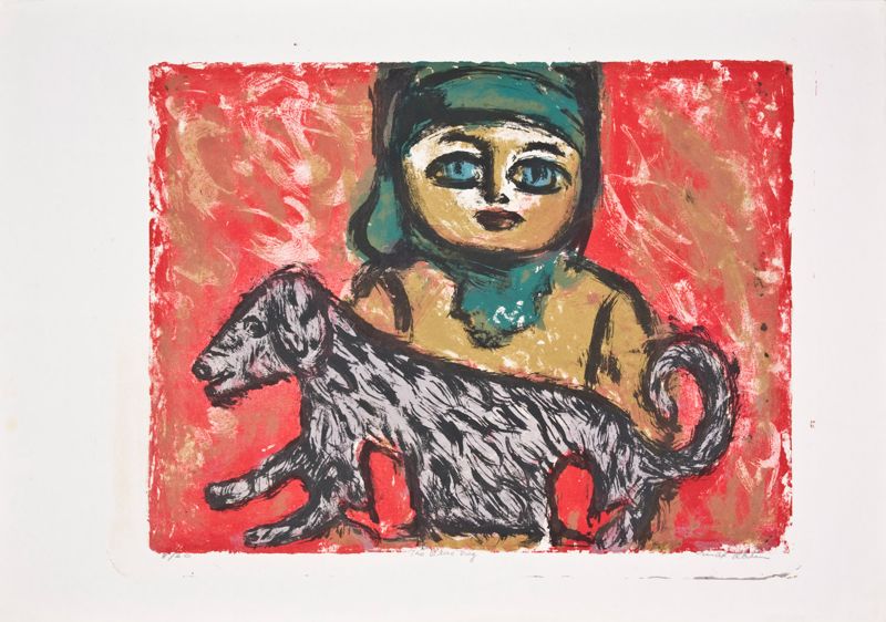 Max Kahn Lithograph