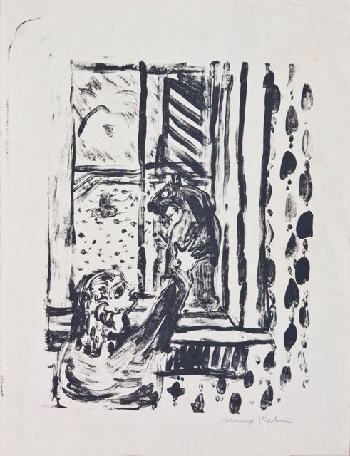 Max Kahn Lithograph