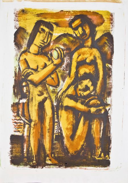 Max Kahn Lithograph