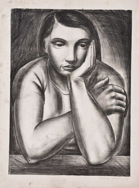 Max Kahn Lithograph