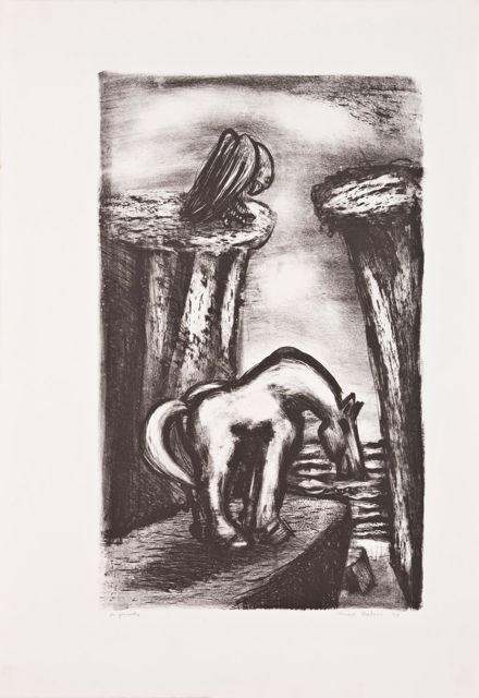 Max Kahn Lithograph