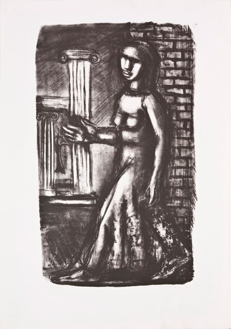 Max Kahn Lithograph